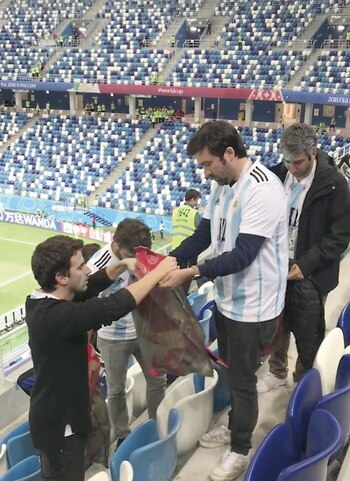 Los argentinos (@12enrusia) también se