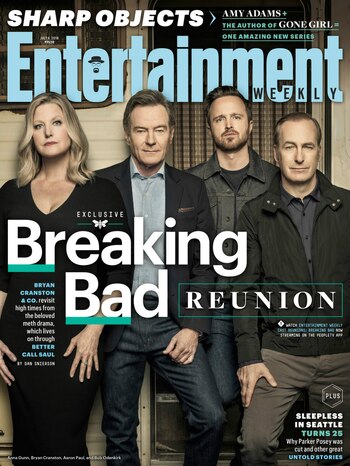 Bryan Cranston, Anna Gunn, Aaron