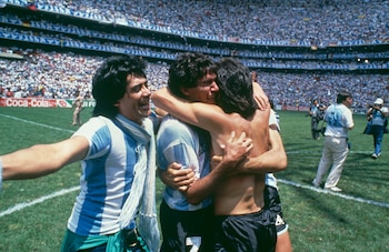 El llanto de Burruchaga en