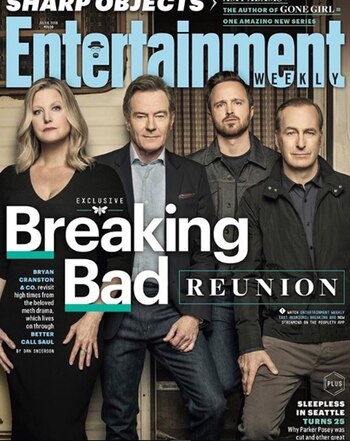 La tapa de Entertainment Weekly,