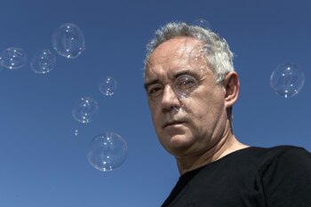 El chef español Ferran Adrià