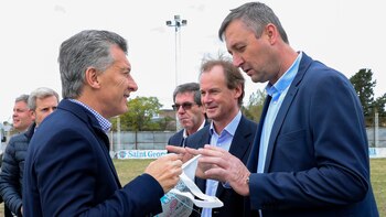 Macri junto al intendente de