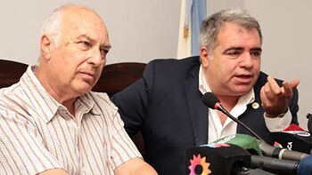 Ruben Fangio junto a su