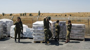 Israel entregó ayuda humanitaria en