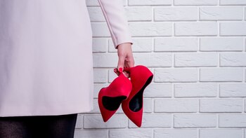 Aguja, plataformas, chinos, chupete, cuadrado,