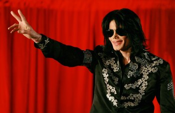 Michael Jackson en una foto