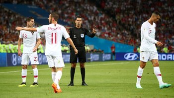 El portugués acompañó a Cristiano