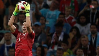 Fernando Muslera fue el arquero