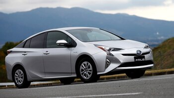 Un prototipo de Toyota Prius. La