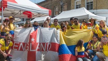 Este martes Colombia e Ingralerra