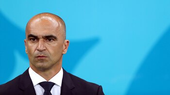 Soccer Football – World Cup – Round of 16 – Belgium vs Japan – Rostov Arena, Rostov-on-Don, Russia – July 2, 2018 Belgium coach Roberto Martinez before the match REUTERS/Sergio Perez