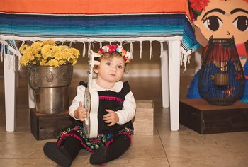 Alma cumplió un año. (Foto: