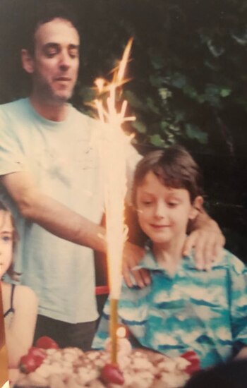 Benito Cerati en su infancia