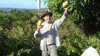 Ruiz Urquiola en su finca