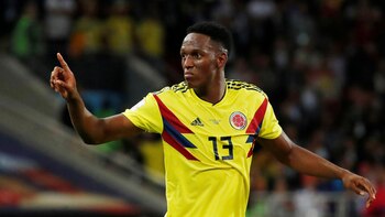 El colombiano Yerri Mina ha