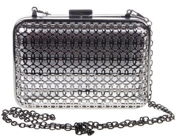 Clutch metalizado ($ 890, Squash).
