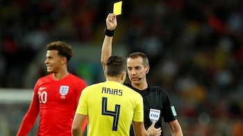 Geiger amonestó seis colombianos en