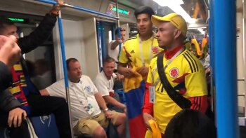 Los ingleses celebraban el triunfo