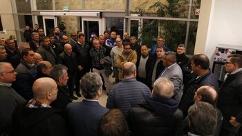 Claudio Tapia se reunió con