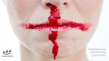 La campaña de violencia domestica