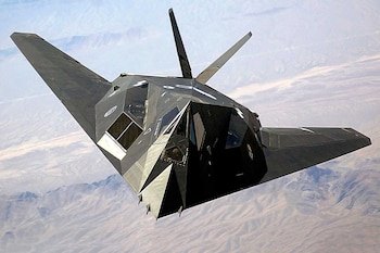 Avión de ataque furtivo F-117 Nighthawk