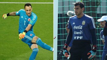 El colombiano Ospina y Nahuel