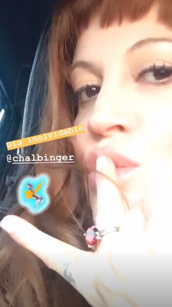 La foto que publicó Lanzoni