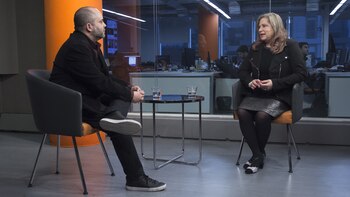 Durán visitó los estudios de