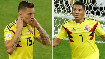 Carlos Bacca y Mateus Uribe