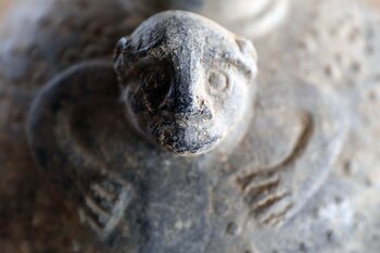 Algunas de las cerámicas están