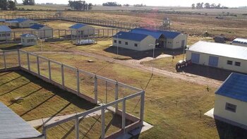 Así es la granja penal