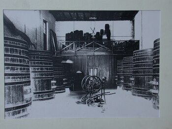 Antigua sala de toneles de