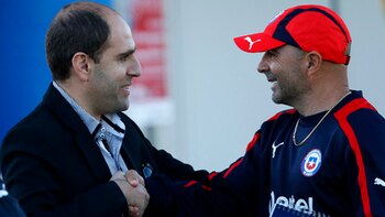 Sergio Jadue y Jorge Sampaoli,
