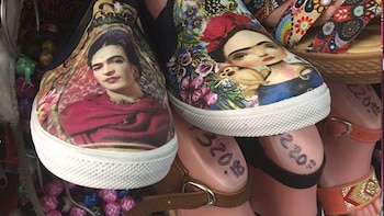 Una muestra de lo que se vende en en el mercado de Coyoacán.