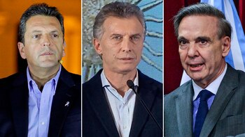 Sergio Massa, Mauricio Macri y