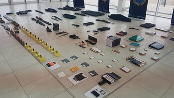 El material secuestrado (www.0223.com.ar)