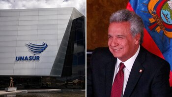 El edificio de la UNASUR