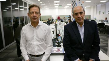 Juan Ozcoidi y Guillermo Francos