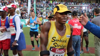 Luvono tiene 34 años y aspira a progresar en el running