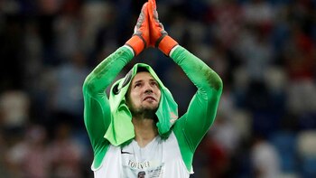 El recuerdo del arquero para su amigo fallecido hace 10 años (Reuters)