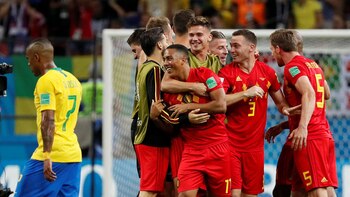 Bélgica eliminó a Brasil del