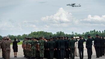 Despedida de los restos de