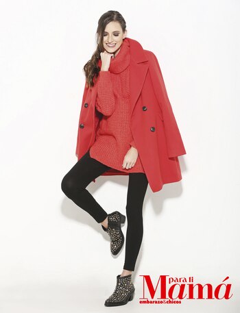 Tapado con doble abotonadura ($2.990), Ver; suéter,