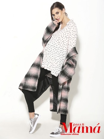 Tapado escocés en negro y