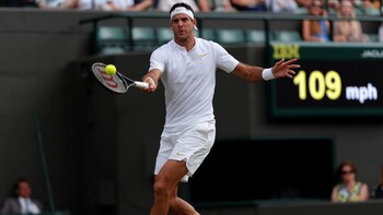 Del Potro ya está en octavos de final de Wimbledon (Reuters)