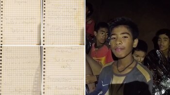 Los niños enviaron cartas a sus padres