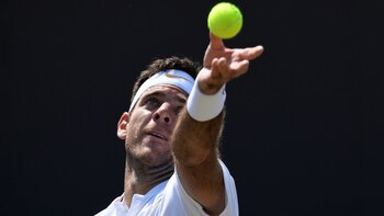 Juan Martín está cuarto en el rankingn y podría alcanzar el tres del mundo si llega a semifinales (REUTERS