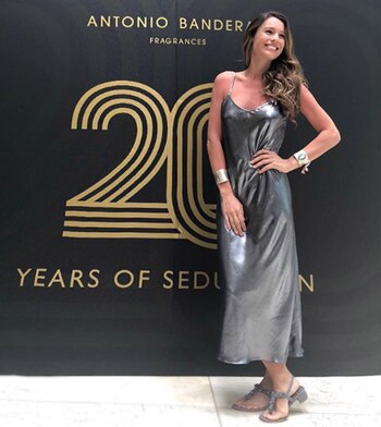 Pampita, antes de su encuentro con Banderas (Fotos y video: Instagram)