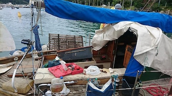 El velero desaparecido con tres Argentinos en Río Grande.