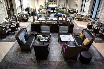 Comedor del Hotel Lutecia (AFP PHOTO / Christophe ARCHAMBAULT)